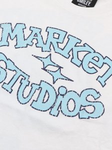 画像3: MARKET SMILEY OLD SCHOOL TEE WHITE (3)