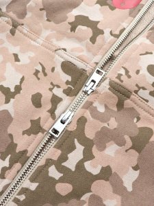 画像4: 【送料無料】BILLIONAIRE BOYS CLUB BB CAMO ZIP THROUGH HOODIE DOESKIN (4)