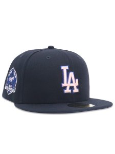 画像2: NEW ERA 59FIFTY YOZAKURA DODGERS NAVY (2)
