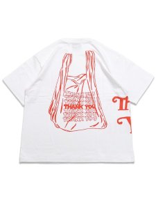 画像2: MARKET THANK YOU PLASTIC BAG TEE WHITE (2)