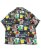 画像2: 【送料無料】MARKET SMILEY COLLAGE SS WOVEN SHIRT MULTI (2)