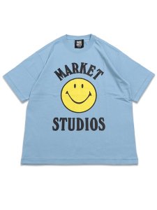 画像1: MARKET SMILEY MOOD TEE DUSK BLUE (1)
