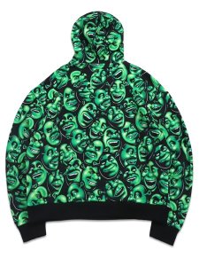 画像2: 【送料無料】MARKET SHREK AOP HOODIE MULTI (2)