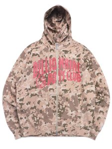 画像1: 【送料無料】BILLIONAIRE BOYS CLUB BB CAMO ZIP THROUGH HOODIE DOESKIN (1)