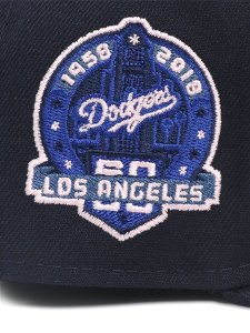 画像9: NEW ERA 59FIFTY YOZAKURA DODGERS NAVY (9)
