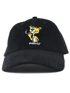 画像2: MARKET YELLOW PANTHER DAD HAT JET BLACK (2)