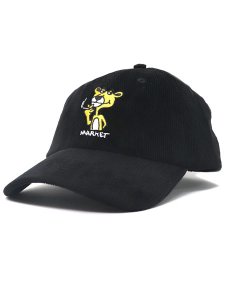 画像1: MARKET YELLOW PANTHER DAD HAT JET BLACK (1)