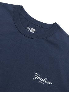 画像3: NEW ERA S/S TEE WASHED COTTON TEE COOPERSTOWN YANKEES NAVY (3)