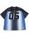 画像1: 【送料無料】FUBU OG GRADATION GAME SHIRTS BLACK (1)