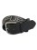 画像1: FUBU STUDS GENUINE LEATHER BELT BLACK (1)