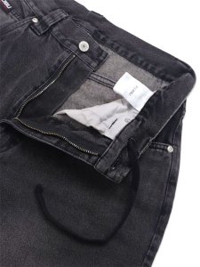 画像4: 【送料無料】FUBU DENIM BUGGY SHORTS BLACK (4)