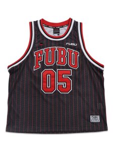 画像1: FUBU BASKETBALL TANK TOP BLACK (1)