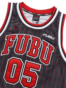 画像3: FUBU BASKETBALL TANK TOP BLACK (3)