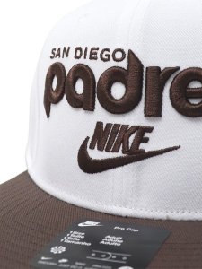 画像7: NIKE COOPERSTOWN DF PRO STRUCTURED SQUARE BILL CAP SD 69-84 WH/BR (7)