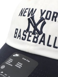 画像6: NIKE COOPERSTOWN CLUB UNSTRUCTURED CAP YANKEES 1927 SAIL/PITCH BL (6)