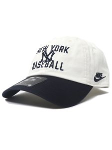 画像1: NIKE COOPERSTOWN CLUB UNSTRUCTURED CAP YANKEES 1927 SAIL/PITCH BL (1)