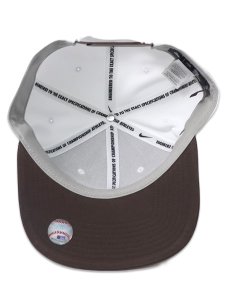画像6: NIKE COOPERSTOWN DF PRO STRUCTURED SQUARE BILL CAP SD 69-84 WH/BR (6)