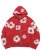画像1: 【送料無料】DENIM TEARS COTTON WREATH ZIP HOODIE RED (1)