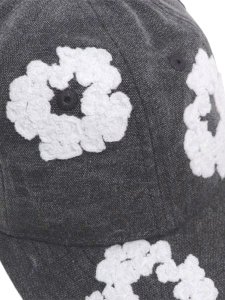 画像6: 【送料無料】DENIM TEARS CW GARMENT DYED CAP BLACK (6)