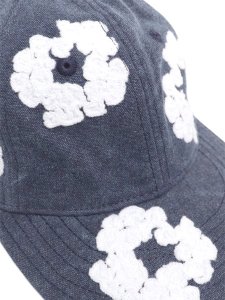 画像6: 【送料無料】DENIM TEARS CW GARMENT DYED CAP NAVY (6)