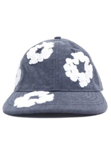画像2: 【送料無料】DENIM TEARS CW GARMENT DYED CAP NAVY (2)
