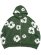 画像1: 【送料無料】DENIM TEARS COTTON WREATH ZIP HOODIE GREEN (1)
