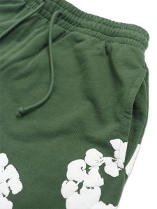 画像3: 【送料無料】DENIM TEARS COTTON WREATH OPEN HEM SWEATPANTS GREEN (3)
