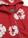 画像3: 【送料無料】DENIM TEARS COTTON WREATH ZIP HOODIE RED (3)