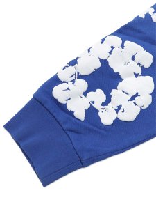画像6: 【送料無料】DENIM TEARS COTTON WREATH ZIP HOODIE BLUE (6)