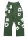 画像2: 【送料無料】DENIM TEARS COTTON WREATH OPEN HEM SWEATPANTS GREEN (2)
