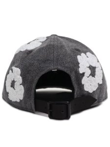 画像4: 【送料無料】DENIM TEARS CW GARMENT DYED CAP BLACK (4)