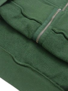 画像5: 【送料無料】DENIM TEARS COTTON WREATH ZIP HOODIE GREEN (5)