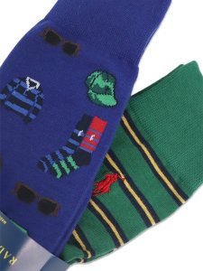 画像4: POLO RALPH LAUREN PREP KIT CONVO 2PK SOCKS (4)