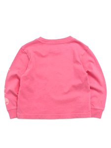画像2: 【KIDS】CARHARTT KIDS TD LS GARMENT DYE POCKET TEE-PINK LEMON (2)