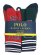画像1: POLO RALPH LAUREN POLO TIGER CREW 6PK SOCKS (1)