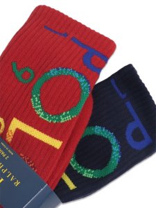 画像4: POLO RALPH LAUREN POLO 1992 OMBRE 2PK SOCKS (4)