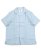 画像1: 【送料無料】REIGNING CHAMP LINEN RETREAT RELAXED CAMP SHIRT LIGHT BLUE (1)