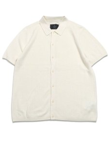 画像1: 【送料無料】REIGNING CHAMP COTTON LINEN PIAZZA SHIRT IVORY (1)