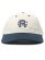 画像2: REIGNING CHAMP COLOUR BLOCK MONOGRAM STRAPBACK CAP BERMUDA/IVORY (2)