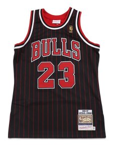 画像1: 【送料無料】MITCHELL & NESS AUTHENTIC JERSEY ALTERNATE BULLS 96-97 #23 JORDAN (1)