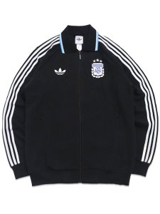 画像1: 【送料無料】ADIDAS ARGENTINA AWAY ANTHEM JACKET-BLACK (1)
