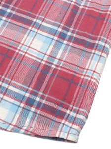 画像4: 【KIDS】CARHARTT KIDS YOUTH FLANNEL SHIRT-MED RED (4)