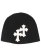 画像1: ADVANCE CROSS BEANIE BLACK/WHITE (1)