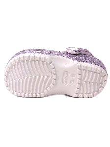 画像2: 【KIDS】crocs TODDLER CLASSIC  CHUNKY GLITTER GRAPE ICE (2)