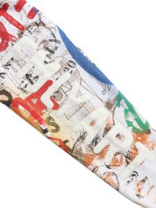 画像5: 【送料無料】GFA MANASSEH CHAOS ZIP HOODIE WHITE (5)