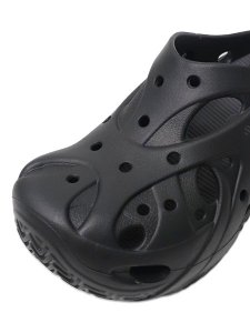 画像7: 【送料無料】crocs WMNS CAGED CLOG BLACK (7)