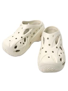 画像5: 【送料無料】crocs CAGED CLOG SUMMIT WHITE (5)