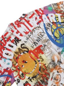 画像4: 【送料無料】GFA MANASSEH DEFACED KNIT SS CREW WHITE (4)