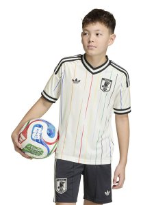 画像3: 【KIDS】ADIDAS KIDS 2026 JAPAN AWAY REPLICA UNIFORM-OFF WHITE/BLACK (3)