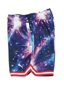 画像3: PUMA POKEMON HOOPS MEWTWO SHORTS-PUMA BLACK/AOP (3)